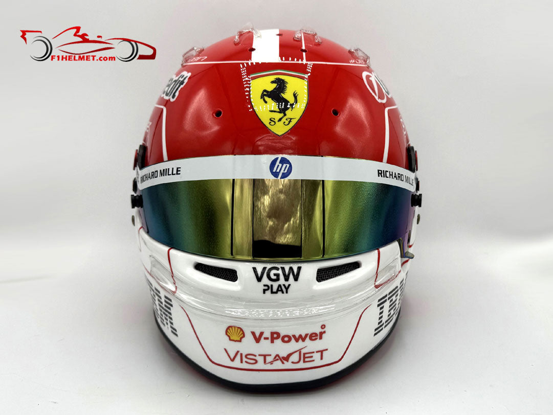Charles Leclerc 2025 Replica Helmet Ferrari Team