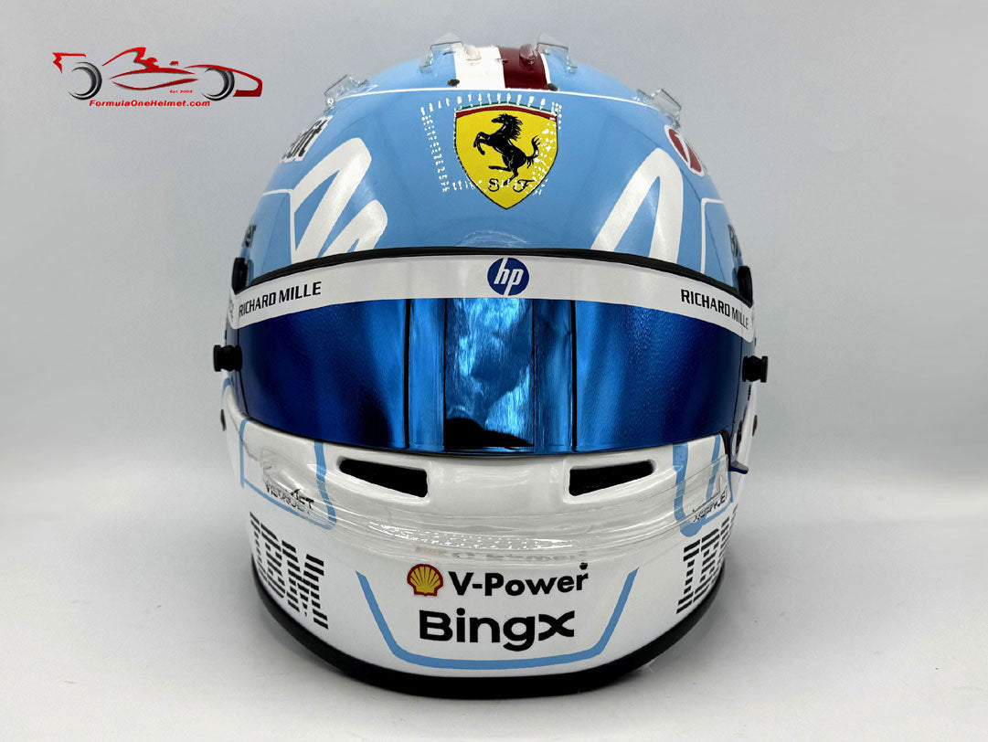 f1 motorcycle helmet Charles Leclerc 2026 Miami GP F1 Helmet / Ferrari F1