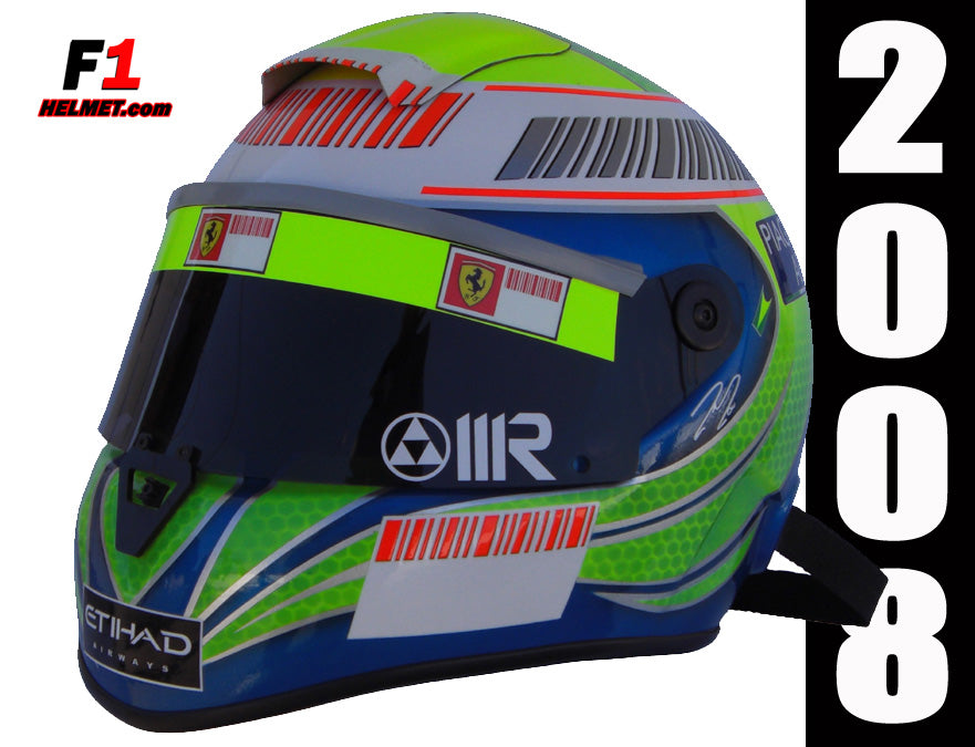 Casque De Collection Felipe Massa (2006) - Réplique N.#86 De La Série "Tous Les Casques Des Pilotes Ferrari" - Neuf