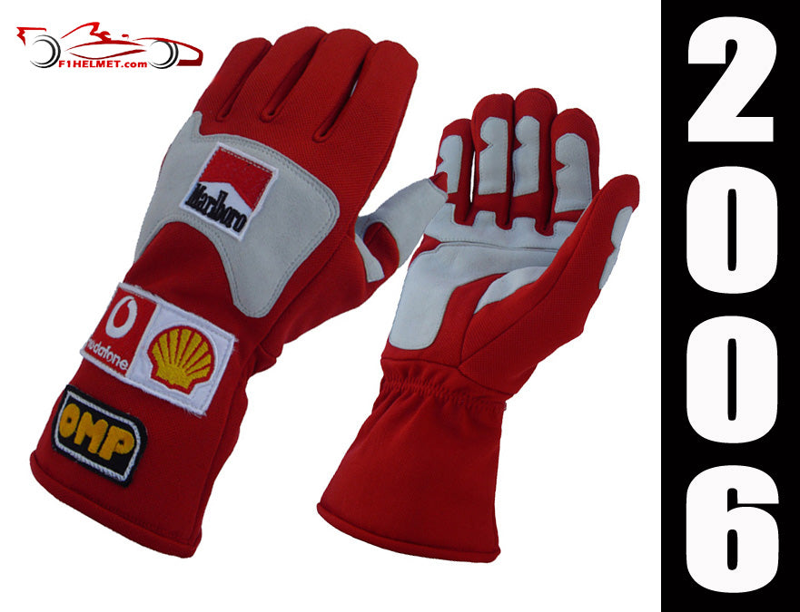 Michael Schumacher 2006 Replica racing gloves / Ferrari
