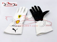 Lewis Hamilton & Charles Leclerc 2025 MIAMI GP Racing Gloves / Team Ferrari F1