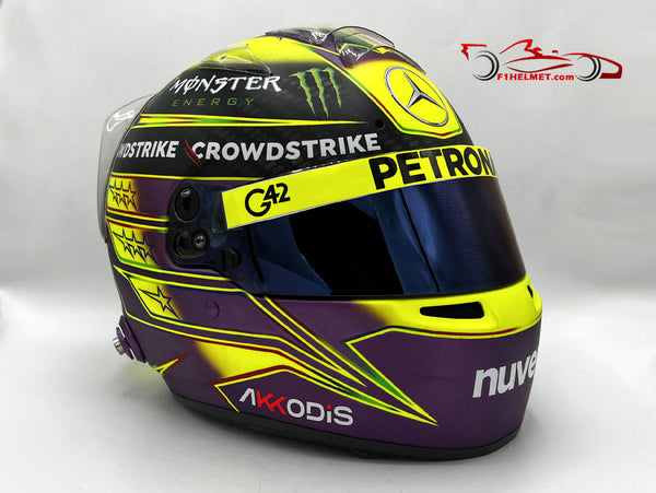 bell hamilton helmet Lewis Hamilton 2023 Original Bell RS7 PRO Replica FIA homologation