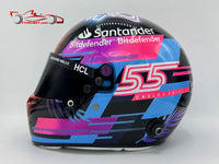 Carlos Sainz 2023 MIAMI GP Replica Helmet / Team Ferrari