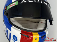 Pierre Gasly 2023 USA GP Helmet / Team Alpine
