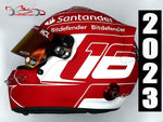 Charles Leclerc 2023 Replica Helmet / Team Ferrari