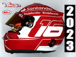Charles Leclerc 2023 Original Bell RS7 PRO Replica FIA homologation