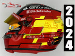 Carlos Sainz 2024 Replica Helmet / Team Ferrari