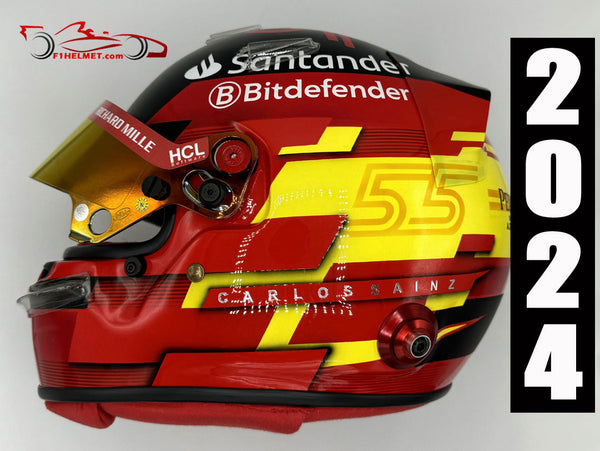 Carlos Sainz 2024 Replica Helmet Team Ferrari