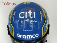 Fernando Alonso 2024 Replica Helmet / Team Aston Martin