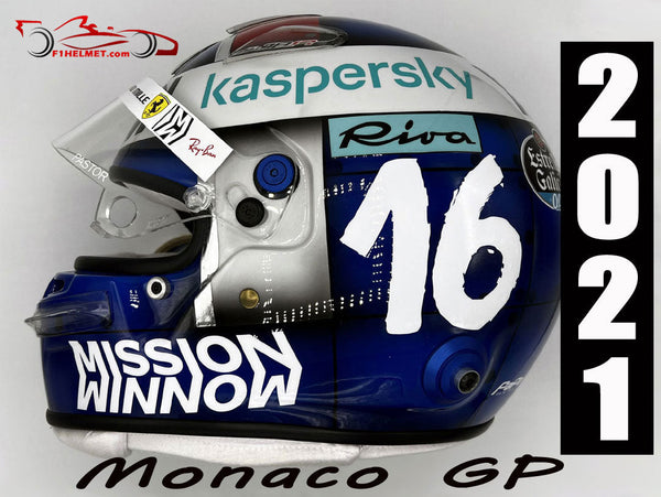 Charles Leclerc 2021 MONACO GP Helmet / OFFER