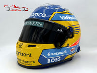 Fernando Alonso 2024 Replica Helmet / Team Aston Martin