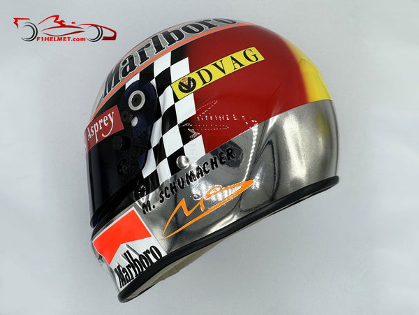 MINI CASQUE HELMET F1 1/8 MINICHAMPS - MICHAEL SCHUMACHER 1995 (vendeur MINI CASQUE HELMET F1 1/8 MINICHAMPS - MICHAEL SCHUMACHER 1995 (vendeur