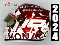 Charles Leclerc 2024 MONACO GP Replica Helmet / Team Ferrari