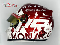 Charles Leclerc 2024 MONACO GP Replica Helmet / Team Ferrari