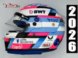 Franco Colapinto 2026 F1 Helmet / Alpine F1