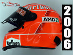 Michael Schumacher 2006 Replica HELMET + GLOVES / Team Ferrari