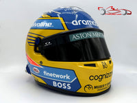 Fernando Alonso 2024 Replica Helmet / Team Aston Martin