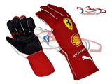 Charles Leclerc 2025 Racing Gloves / Team Ferrari