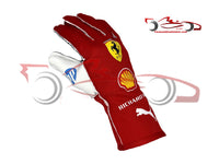 Charles Leclerc 2025 Racing Gloves / Team Ferrari