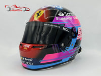 Carlos Sainz 2023 MIAMI GP Replica Helmet / Team Ferrari