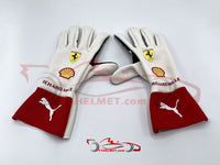 Charles Leclerc 2023 MONACO Racing Gloves / Team Ferrari