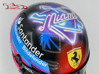 Carlos Sainz 2023 MIAMI GP Replica Helmet / Team Ferrari