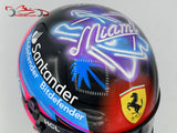 Carlos Sainz 2023 MIAMI GP Replica Helmet / Team Ferrari