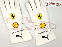 Lewis Hamilton & Charles Leclerc 2025 MIAMI GP Racing Gloves / Team Ferrari F1