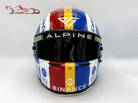 Pierre Gasly 2023 USA GP Helmet / Team Alpine