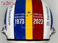 Pierre Gasly 2023 USA GP Helmet / Team Alpine