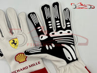 Charles Leclerc 2023 MONACO Racing Gloves / Team Ferrari