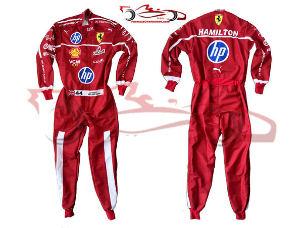Lewis Hamilton 2025 Racing Suit / Ferrari