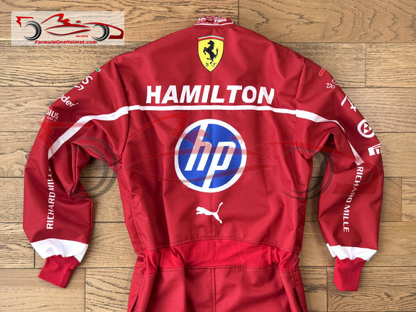 Lewis Hamilton 2025 Racing Suit / Ferrari