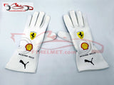 Lewis Hamilton & Charles Leclerc 2025 MIAMI GP Racing Gloves / Team Ferrari F1