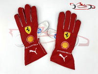 Charles Leclerc 2025 Racing Gloves / Team Ferrari