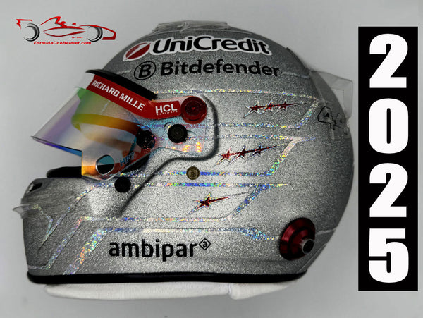 Lewis Hamilton 2025 Las Vegas GP Replica Helmet / Ferrari Team