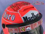 Michael Schumacher 2004 Monza GP Helmet / Ferrari F1