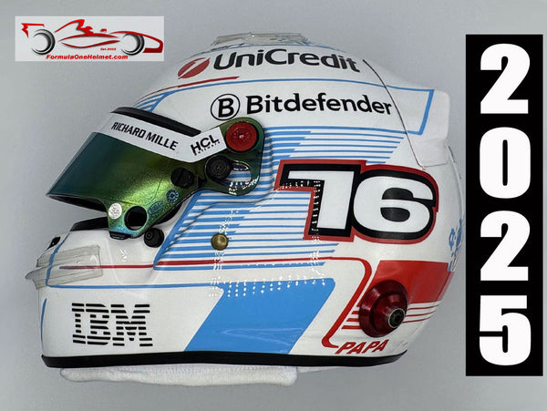Charles Leclerc 2025 MONACO GP Helmet / Ferrari F1