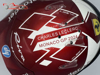 Charles Leclerc 2024 MONACO GP Replica Helmet / Team Ferrari