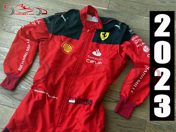 Charles Leclerc 2023 Racing Suit / Team Ferrari