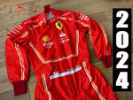 Charles Leclerc 2024 Racing Suit / Ferrari