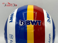 Pierre Gasly 2023 USA GP Helmet / Team Alpine