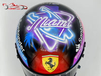 Carlos Sainz 2023 MIAMI GP Replica Helmet / Team Ferrari