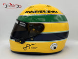 Sebastian Vettel 2024 Helmet / Tribute Senna & Ratzenberger