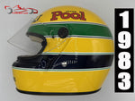 Ayrton Senna 1983 Replica Helmet / Toleman