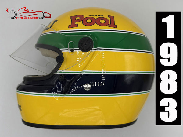 Ayrton Senna 1983 Replica Helmet / Toleman