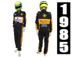 Ayrton Senna 1985 Replica racing suit / Lotus F1 - www.F1Helmet.com
