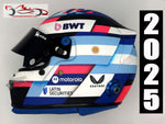 Franco Colapinto 2025 F1 Replica Helmet / Team Alpine