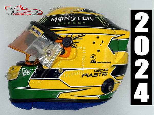 Oscar Piastri 2024 MONACO GP Replica Helmet / Team Mc Laren