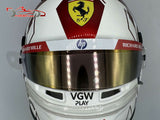 Charles Leclerc 2024 MONACO GP Replica Helmet / Team Ferrari